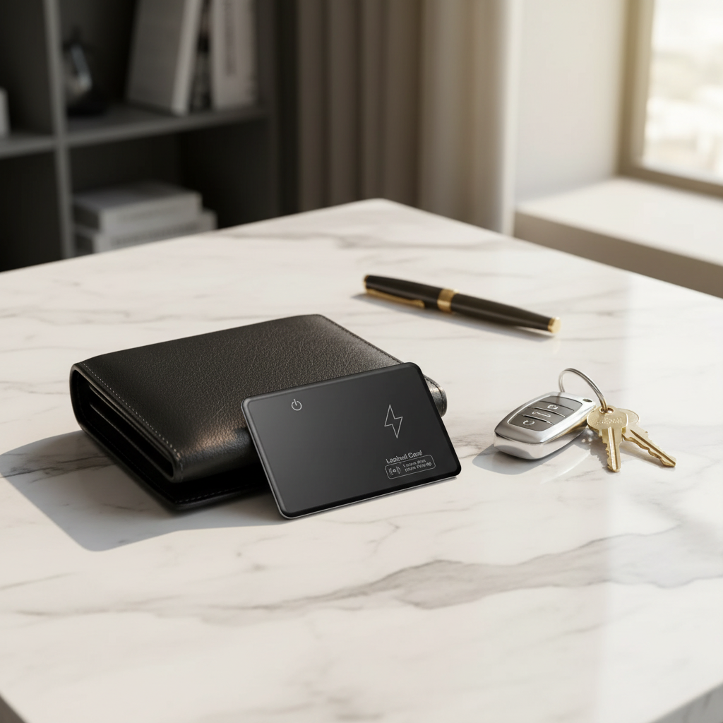 Smart Wallet Locator - Lifestyle Elegance